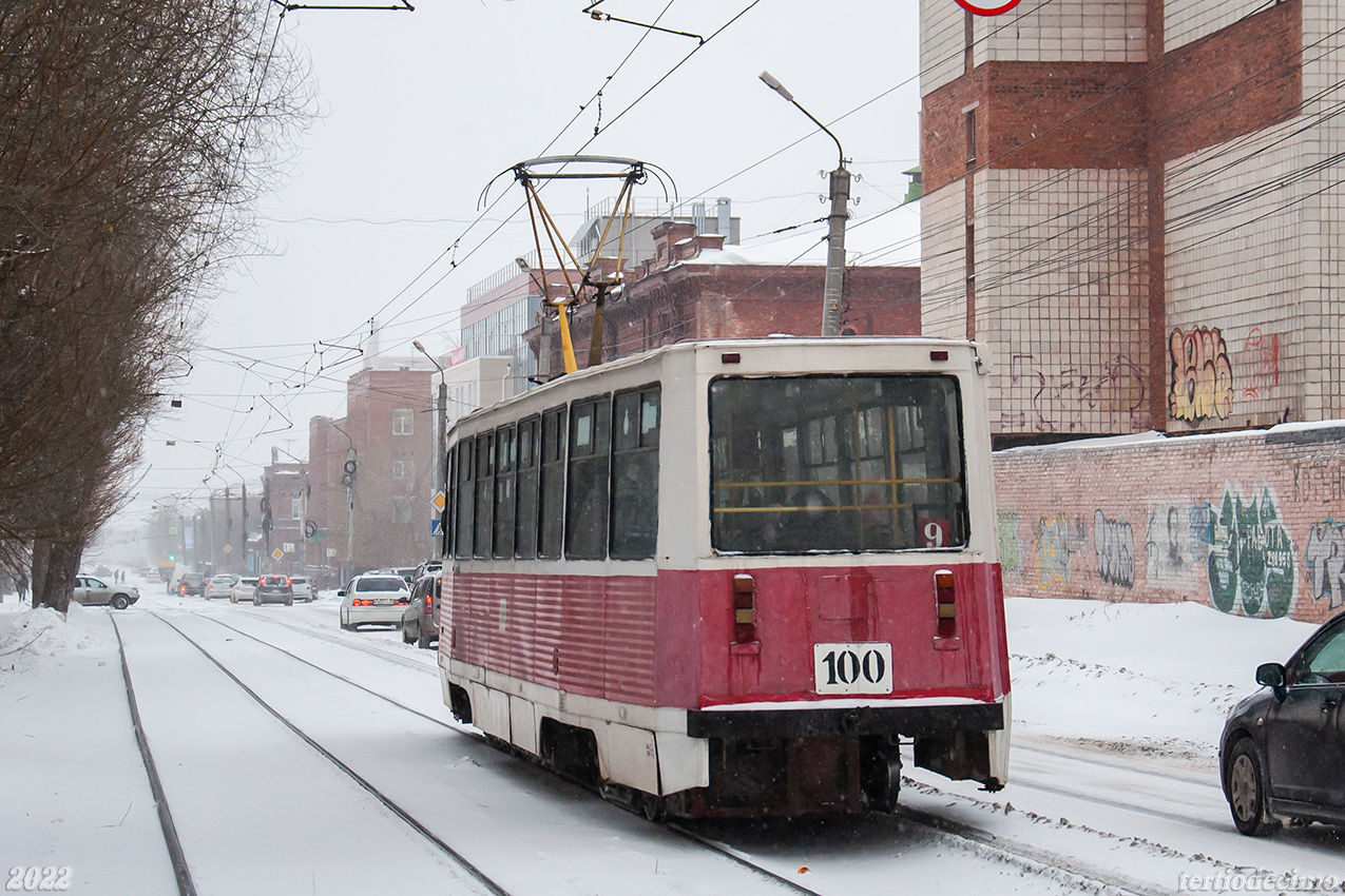Омск, 71-605 (КТМ-5М3) № 100