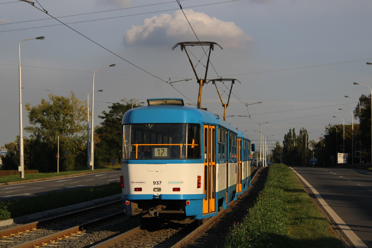 Острава, Tatra T3R.P № 937