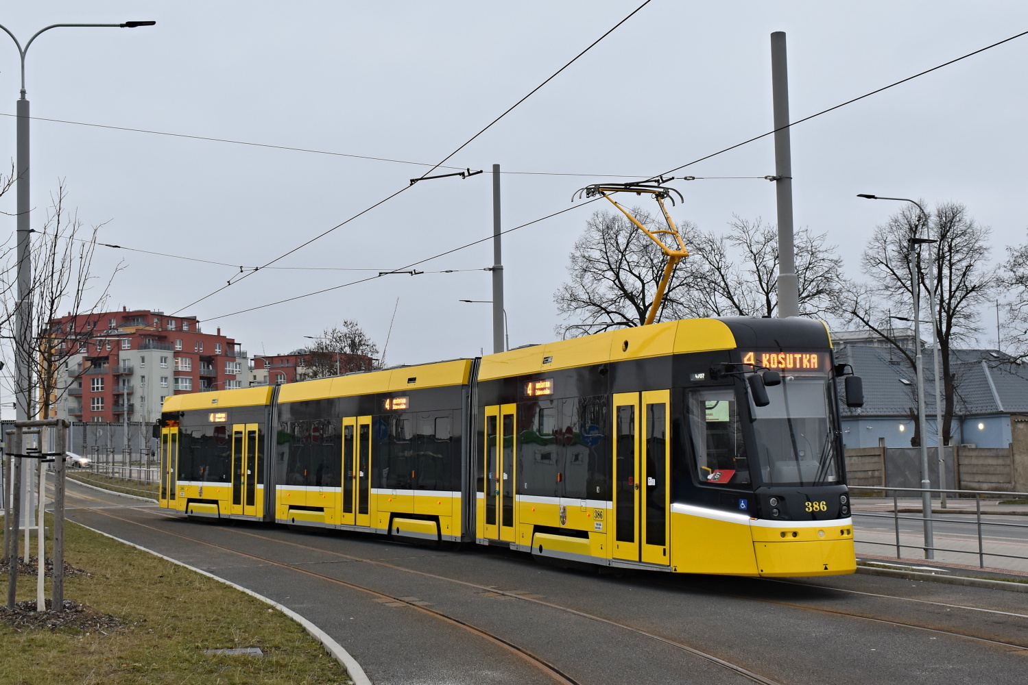 Пльзень, Škoda 40T ForCity Smart № 386