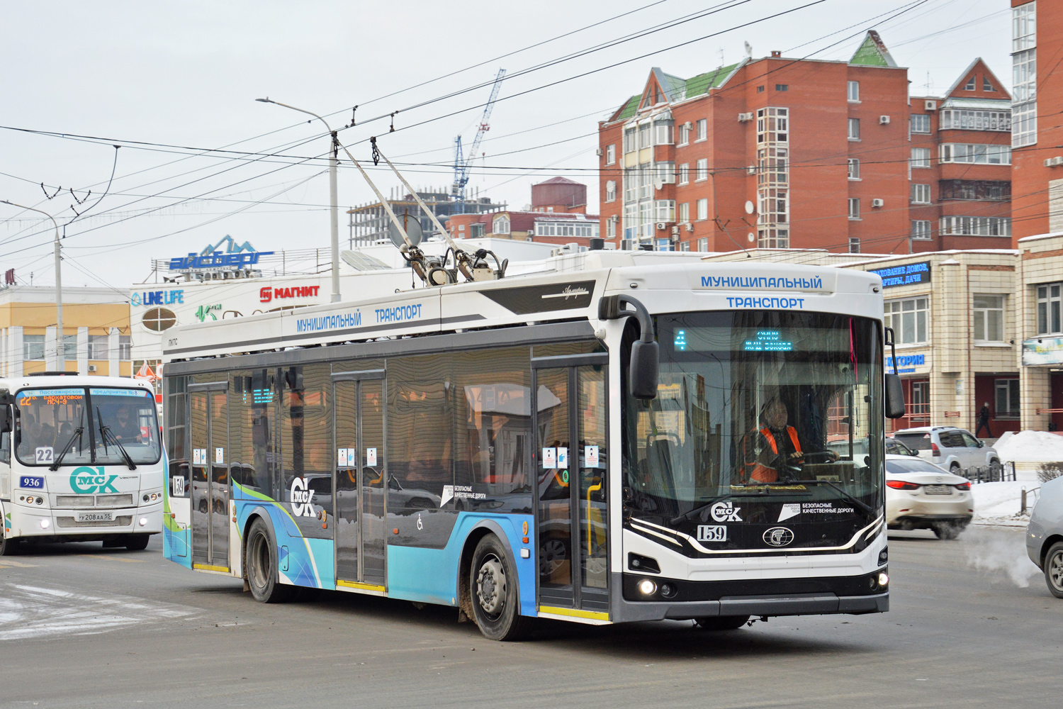 Omsk, PKTS-6281.00 “Admiral” č. 159 Omsk, PKTS-6281.00 “Admiral” č. 159