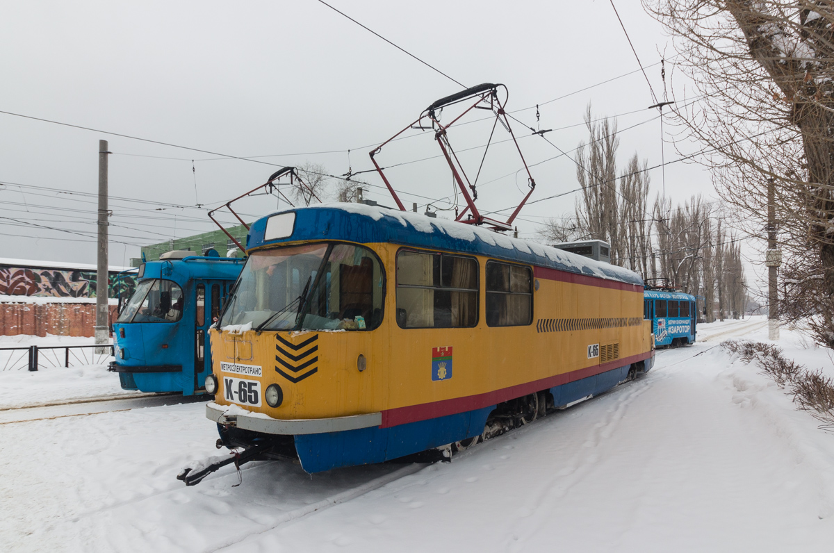 Волгоград, Tatra T3SU (двухдверная) № 65