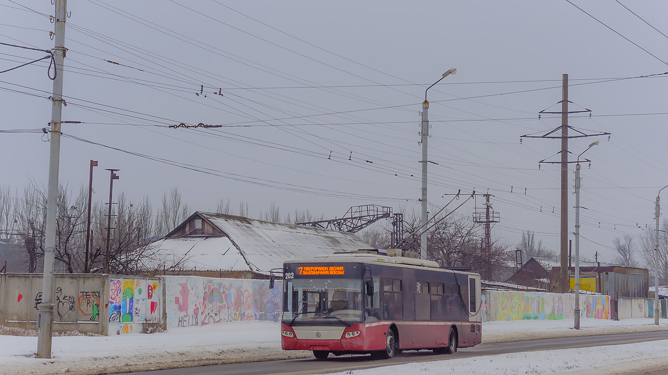 Славянск, ЛАЗ E183A1 № 202