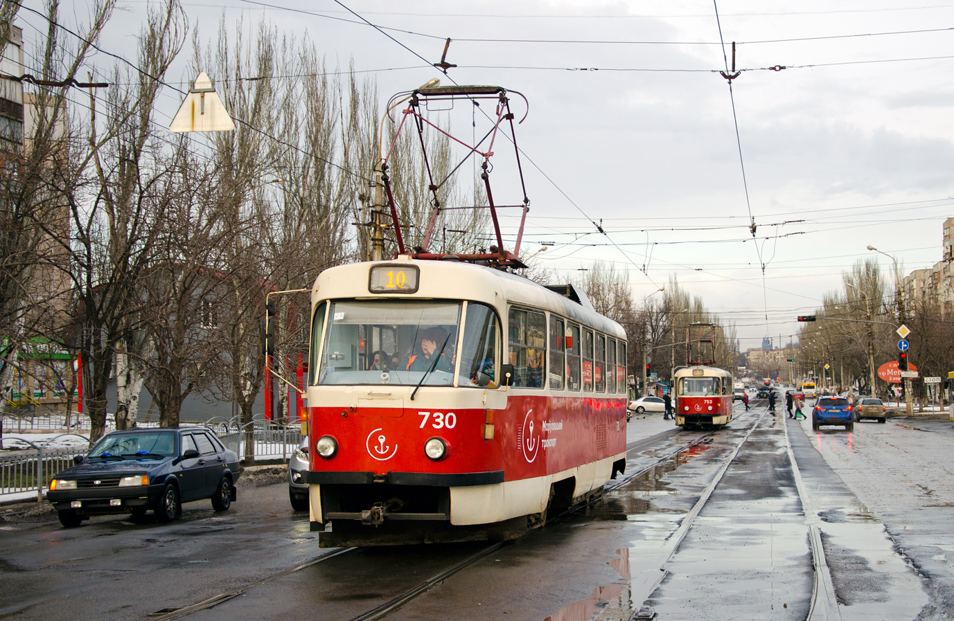 Мариуполь, Tatra T3A № 730