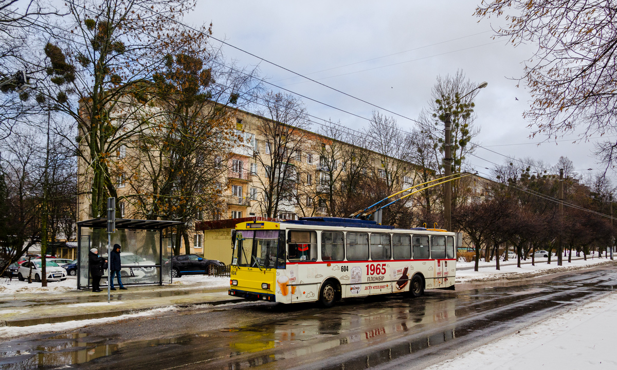 Львов, Škoda 14Tr11/6 № 604