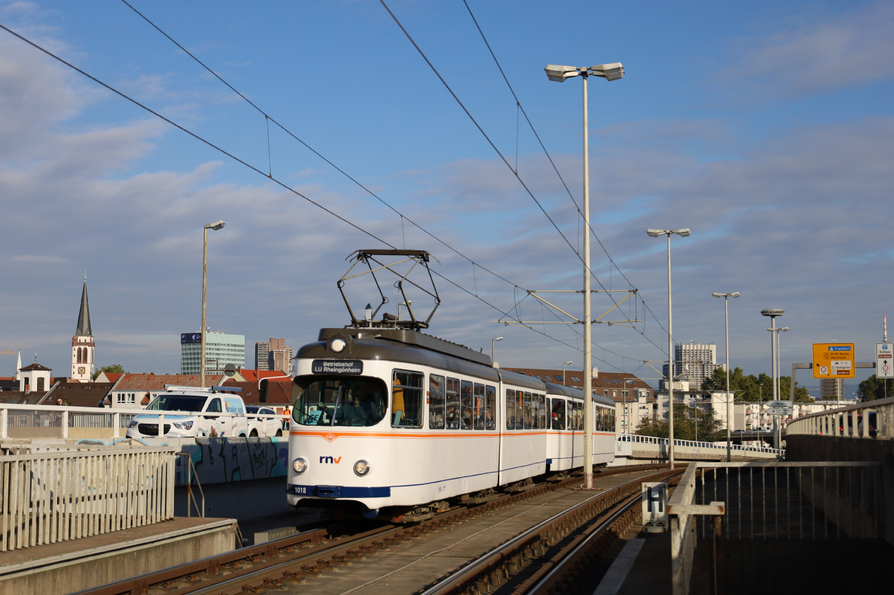 Rhein-Neckar, Duewag ET6 Nr. 1018
