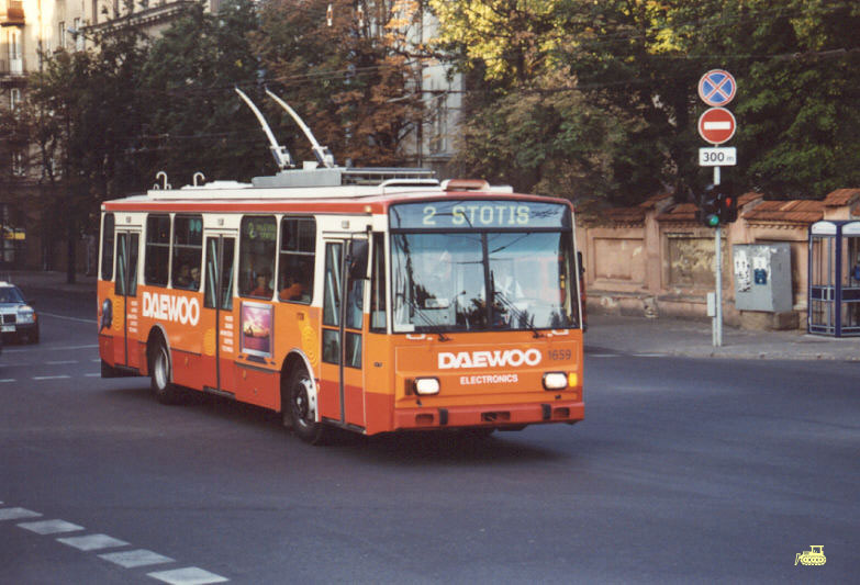Vilnius, Škoda 14Tr17/6M N°. 1659