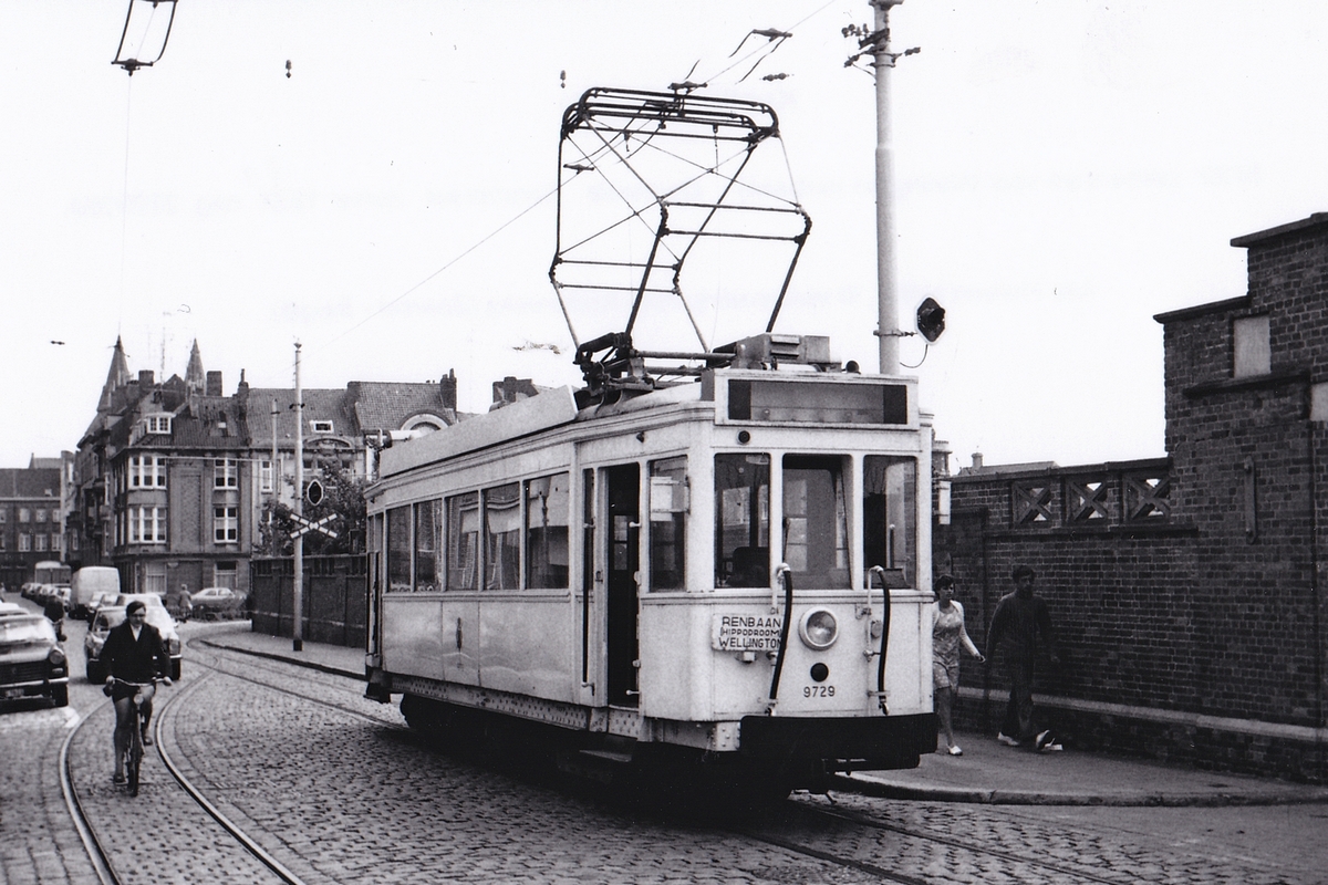 Береговой трамвай, SNCV Standard деревянный моторный № 9729; Береговой трамвай — Исторические фотографии — Электрический трамвай (другие виды трамваев)