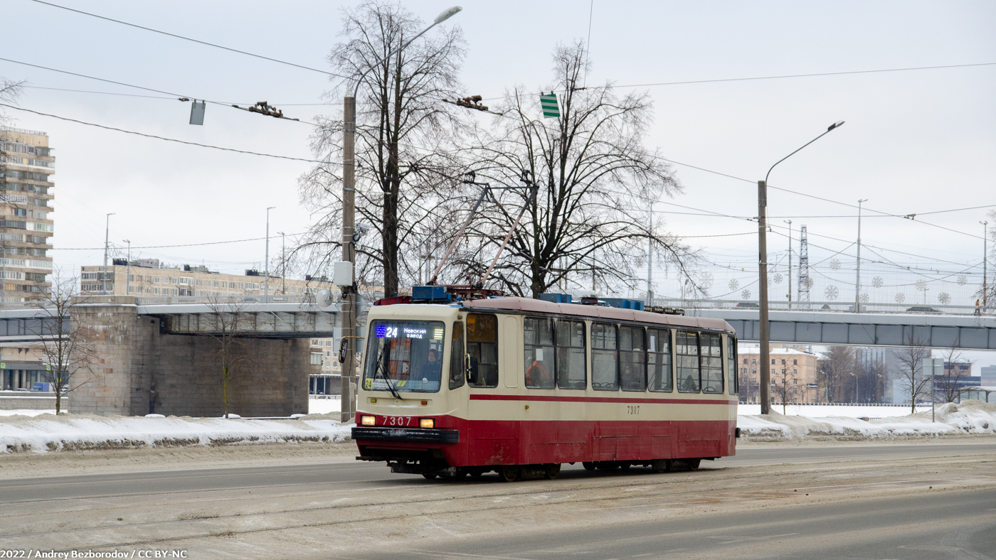 Санкт-Петербург, 71-134А (ЛМ-99АВ) № 7307