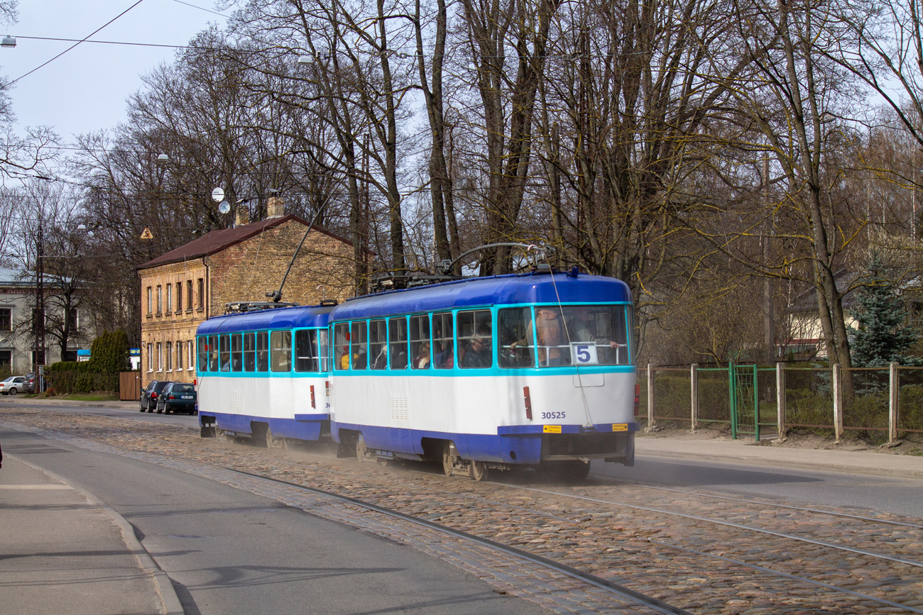 Рига, Tatra T3A № 30525