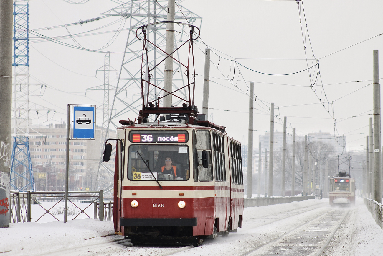 Санкт Петербург, ЛВС-86К № 8168