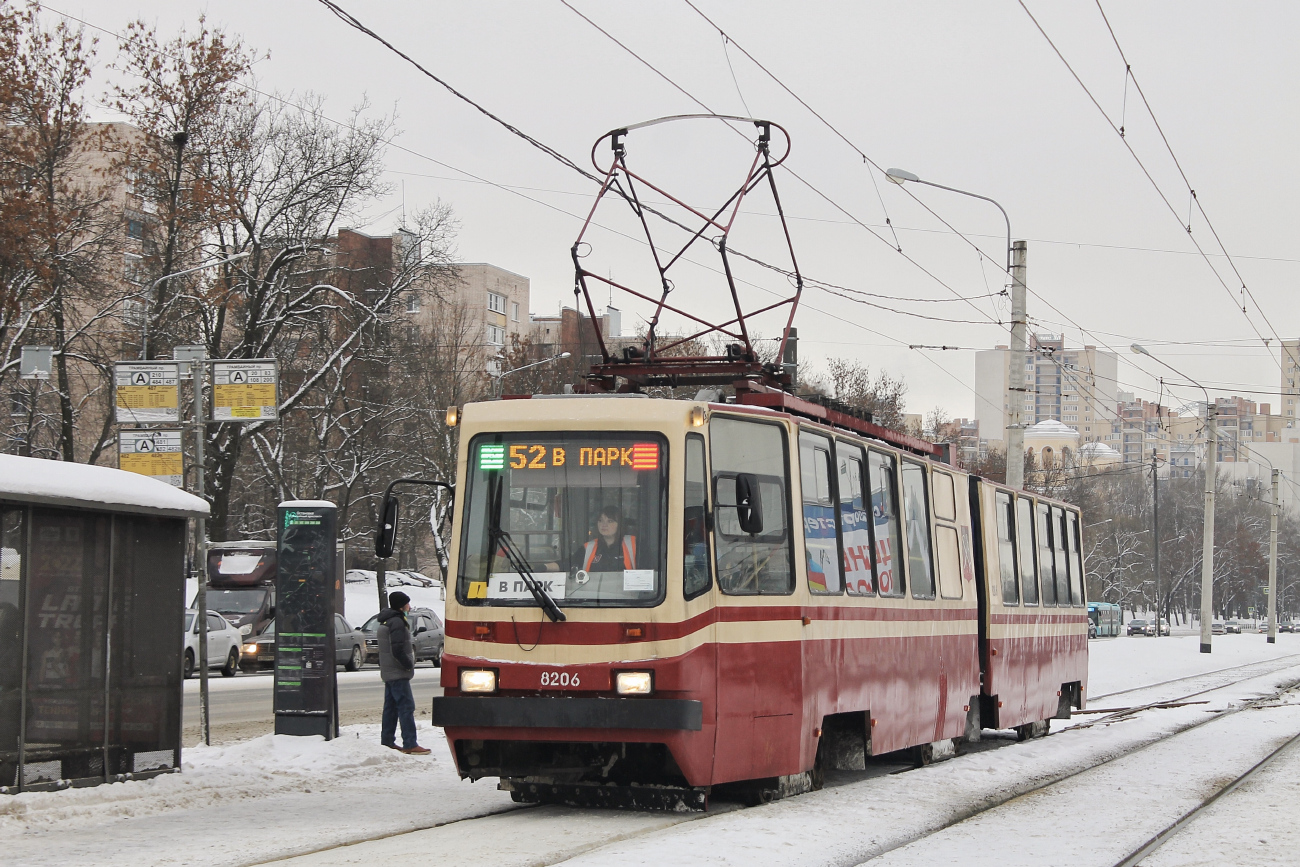 Saint-Petersburg, LVS-86K č. 8206 Saint-Petersburg, LVS-86K č. 8206