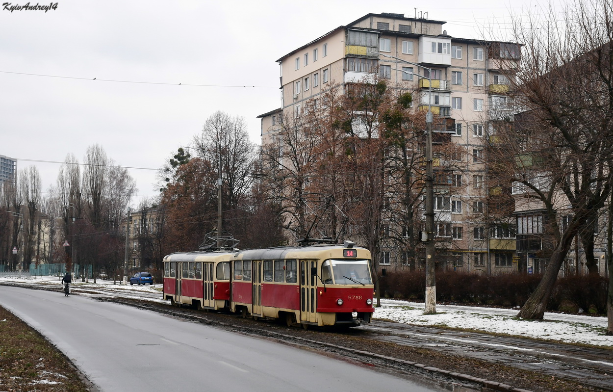 Киев, Tatra T3SU № 5788