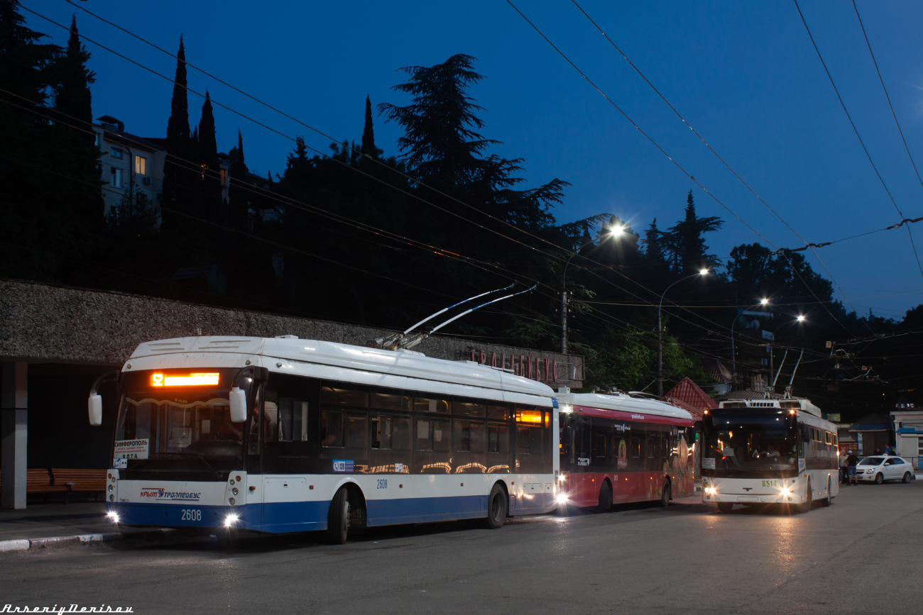 Крымский троллейбус, Тролза-5265.05 «Мегаполис» № 2608