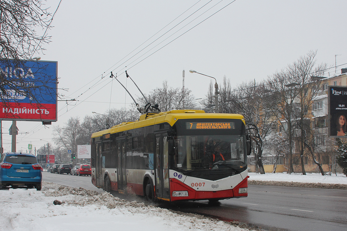 Одесса, БКМ 321 № 0007