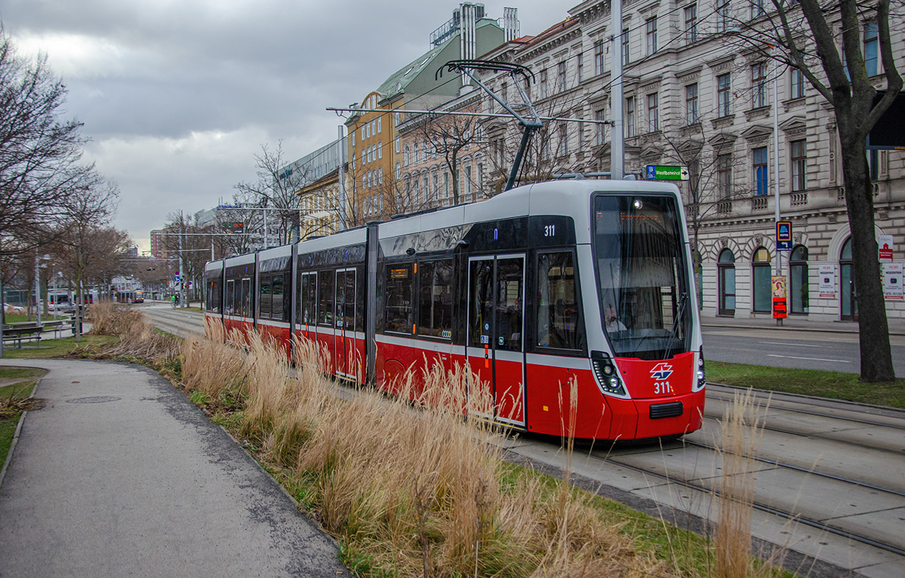 Вена, Bombardier Flexity Wien (Type D) № 311