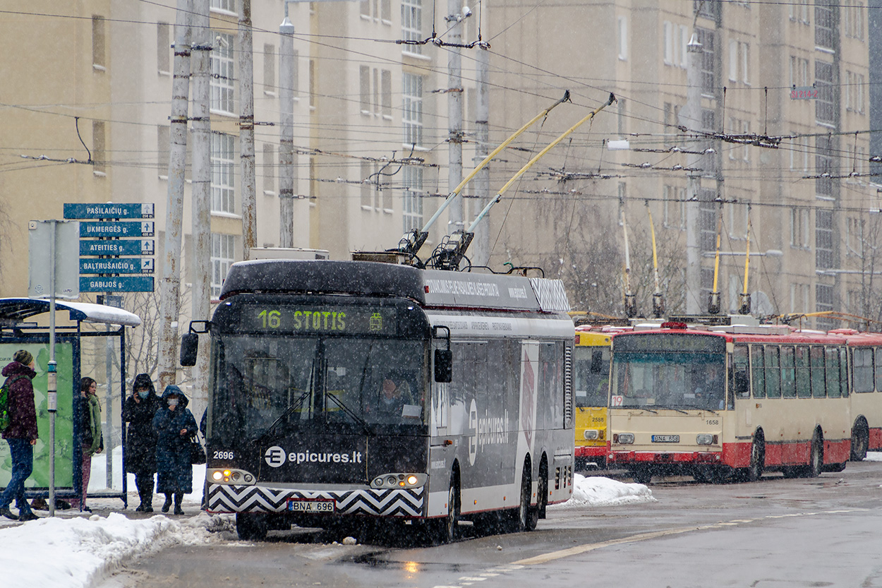 Vilnius, Solaris Trollino II 15 AC Br. 2696