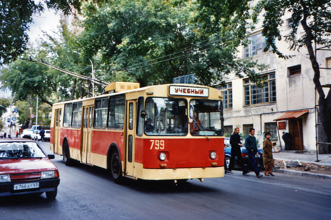 Samara, ZiU-682V [V00] č. 799; Samara — Historical photos — Tramway and Trolleybus (1992-2000)