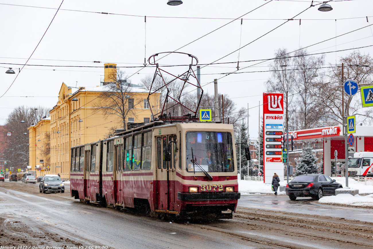 Санкт-Петербург, ЛВС-86К-М № 3072