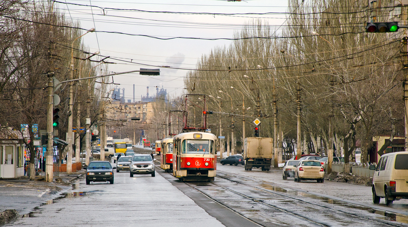 Мариуполь, Tatra T3A № 730