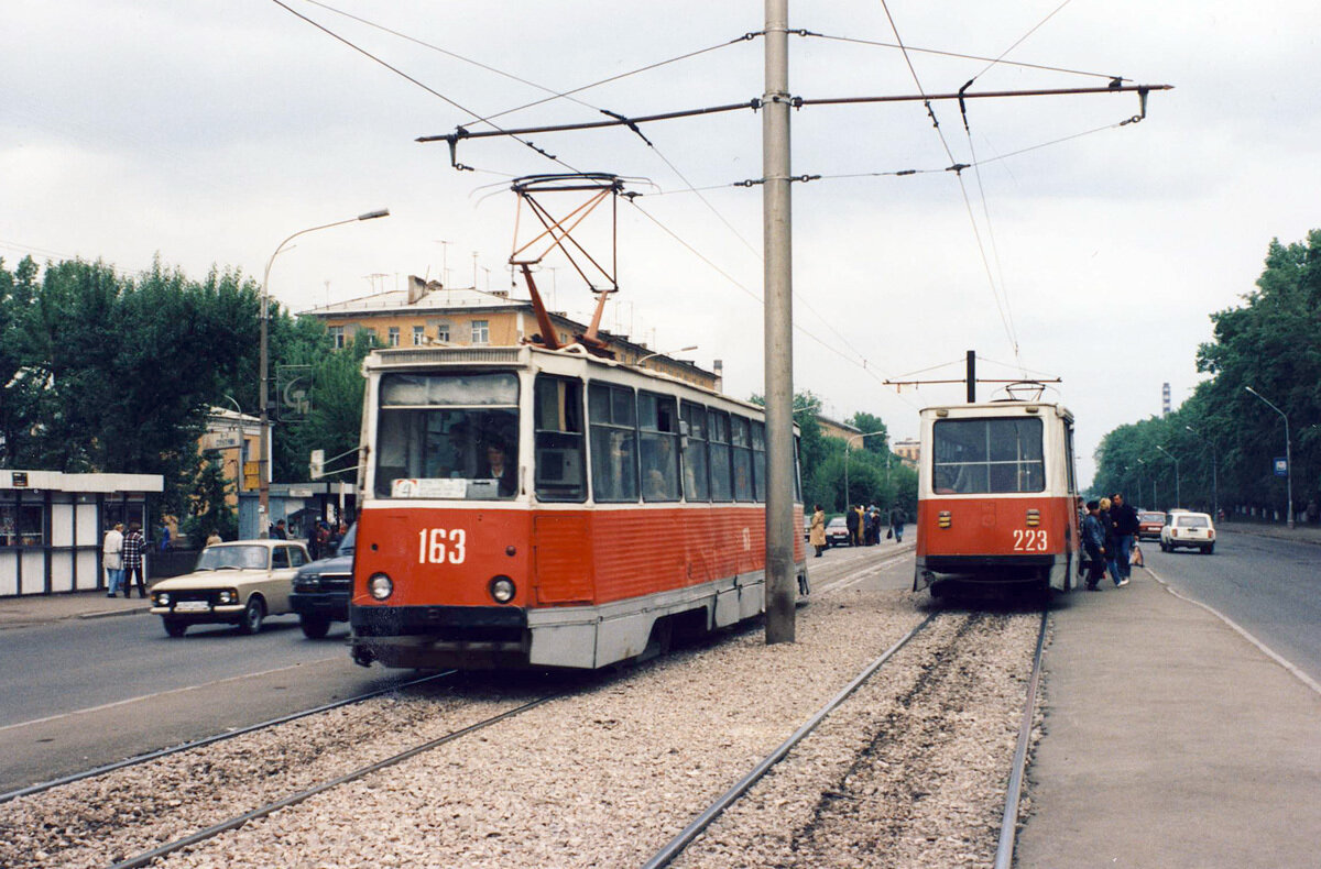 Krasnoyarsk, 71-605 (KTM-5M3) Br. 163; Krasnoyarsk, 71-605A Br. 223