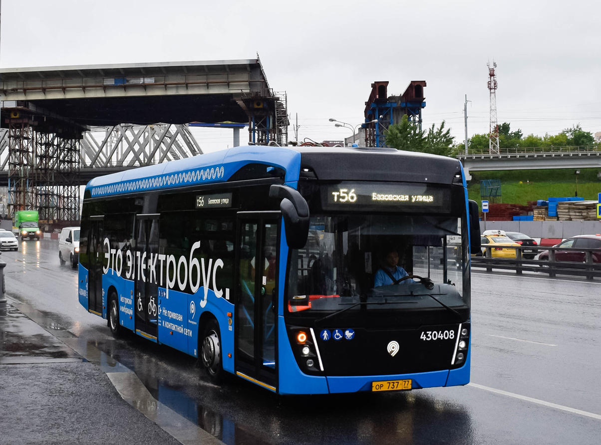 Москва, КАМАЗ-6282 № 430408