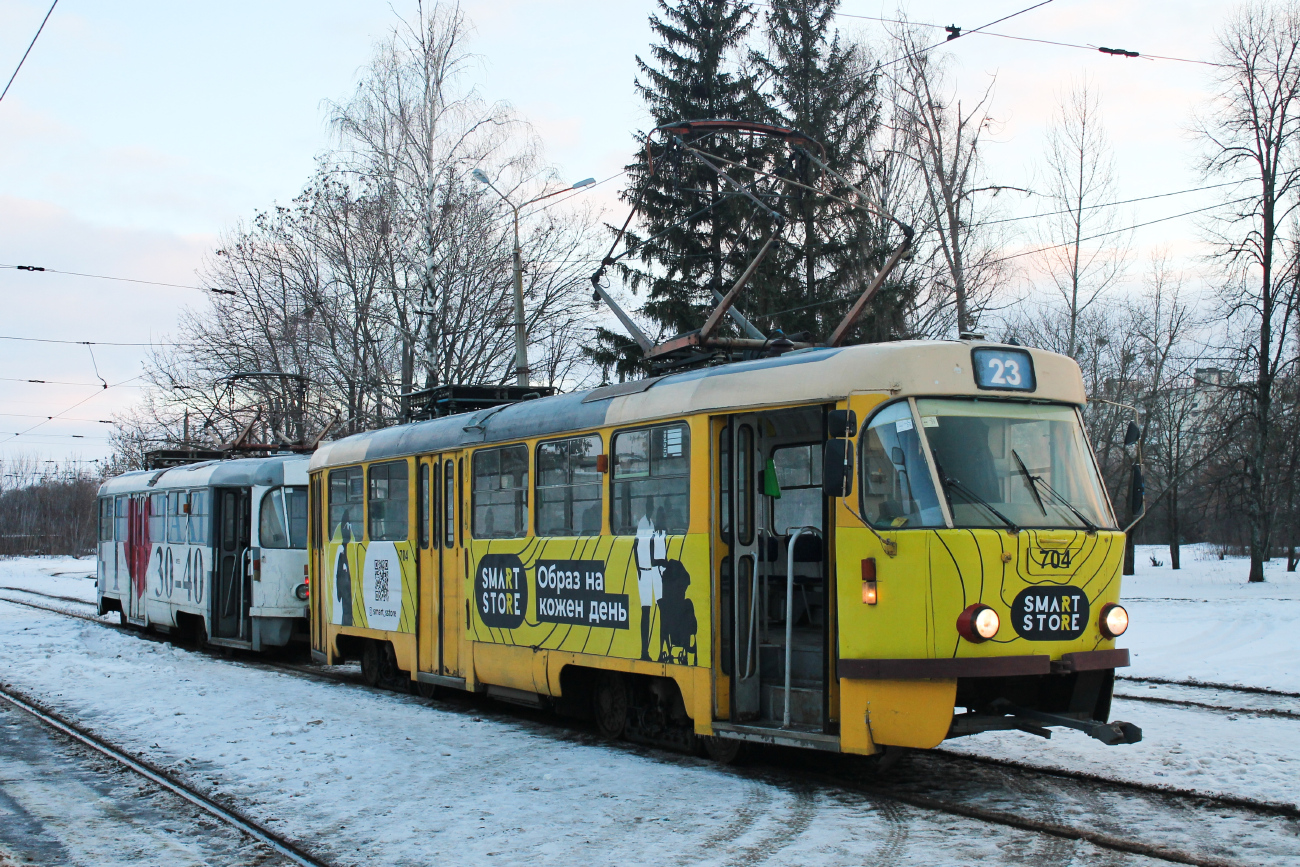 Харьков, Tatra T3A № 704
