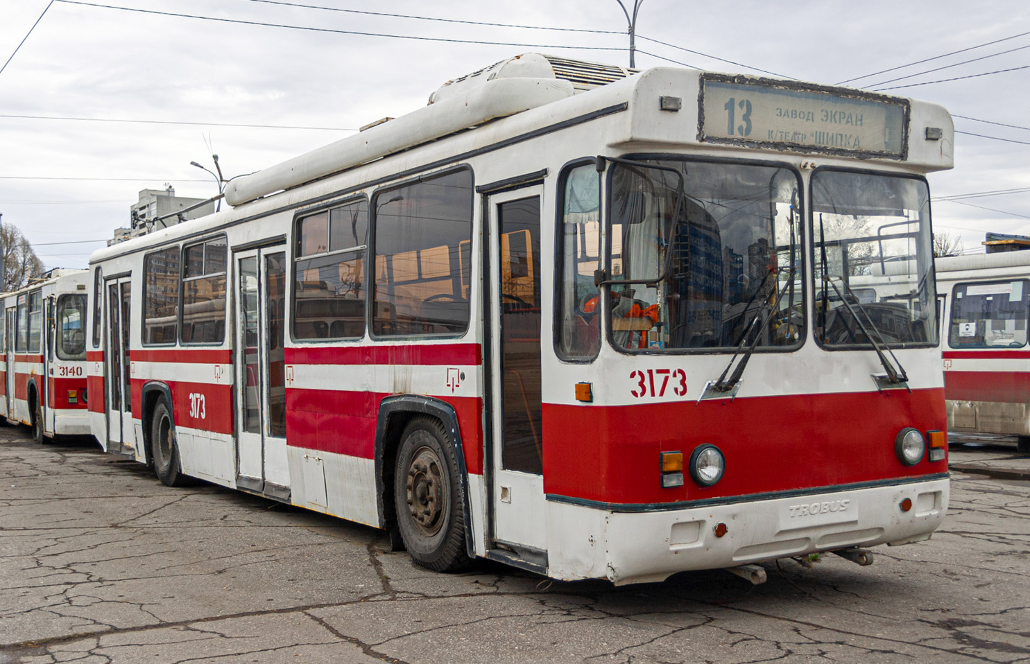 薩馬拉, BTZ-5276-04 # 3173; 薩馬拉 — Trolleybus depot # 3