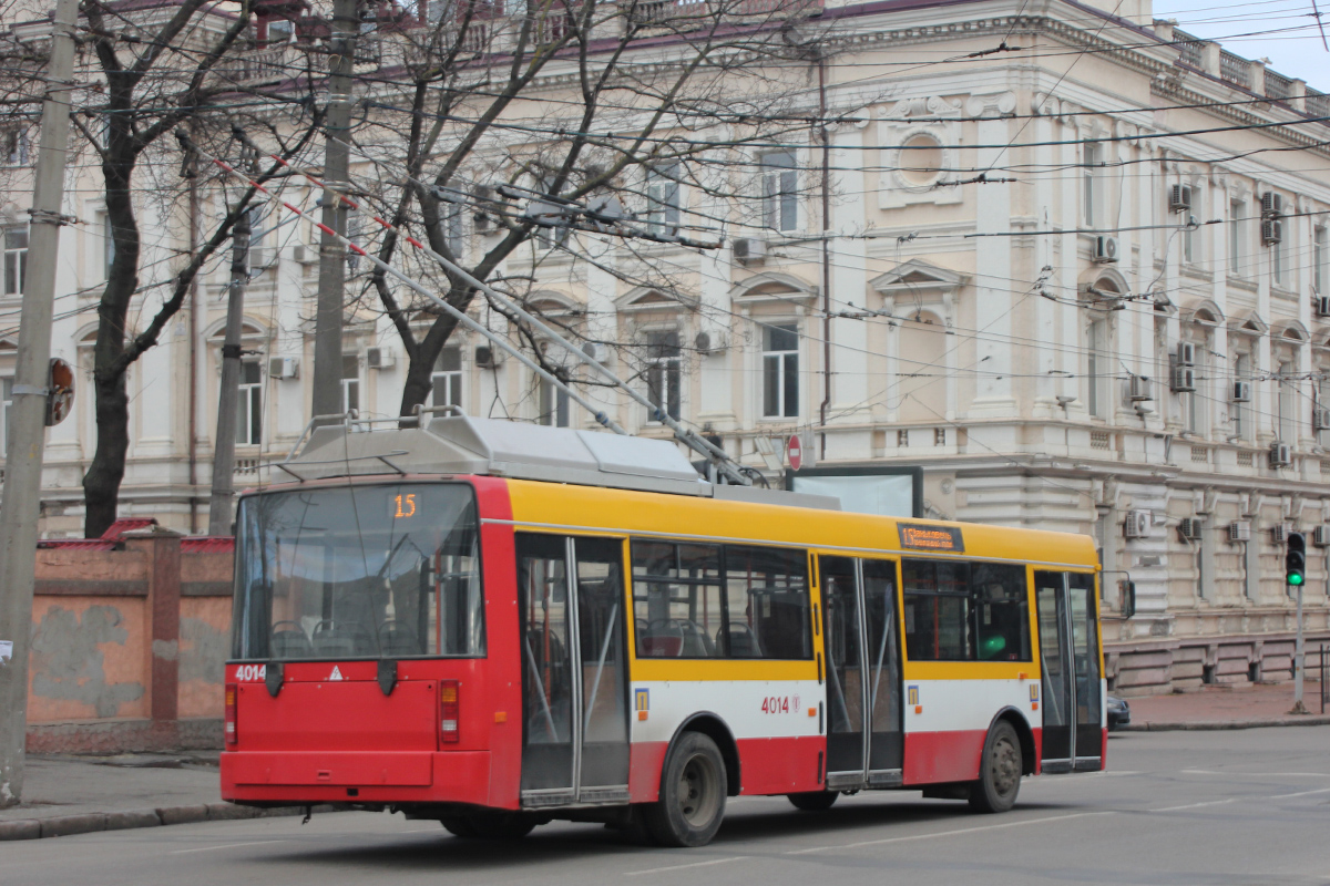 Одесса, Škoda 21Tr КВП ОД № 4014