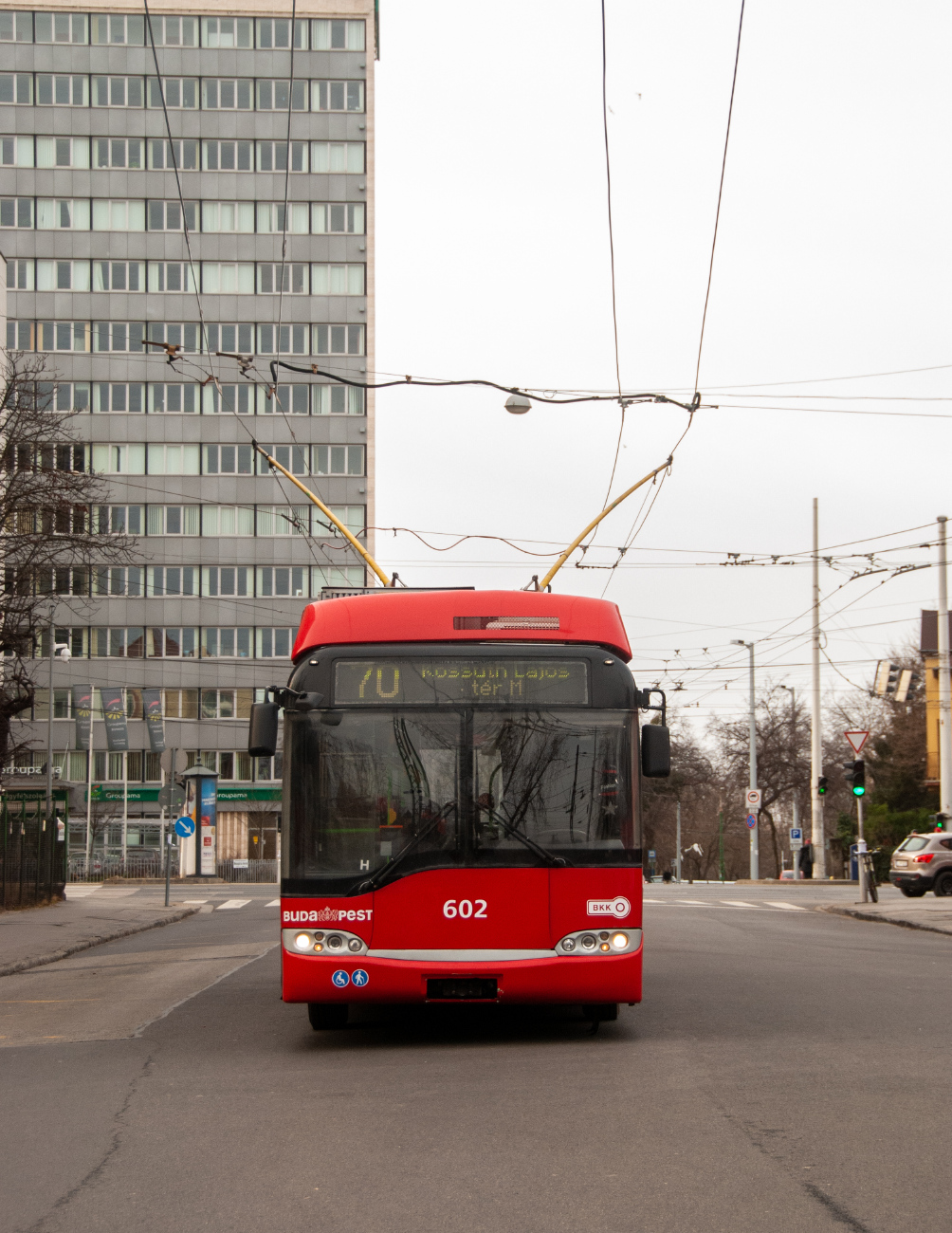 Будапешт, Solaris Trollino II 12 Ganz B № 602 Будапешт, Solaris Trollino II 12 Ganz B № 602