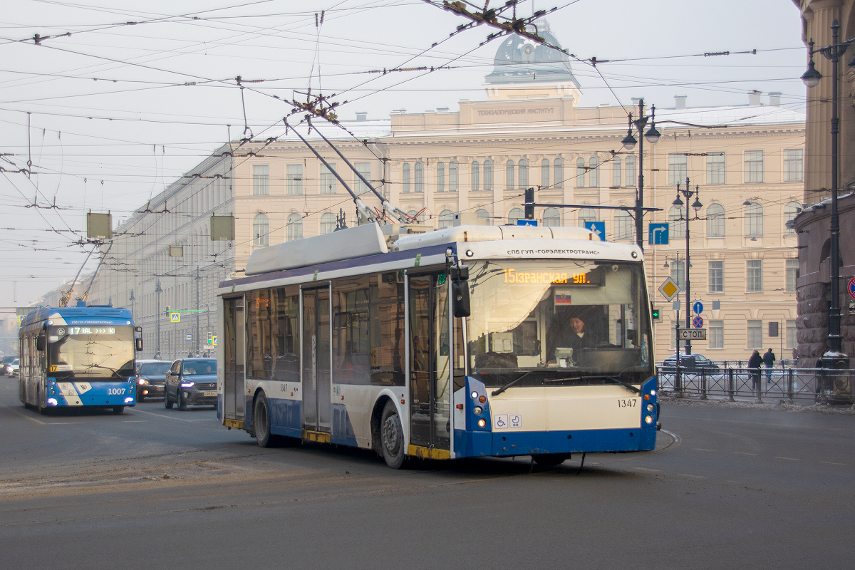 Санкт-Петербург, Тролза-5265.00 «Мегаполис» № 1347