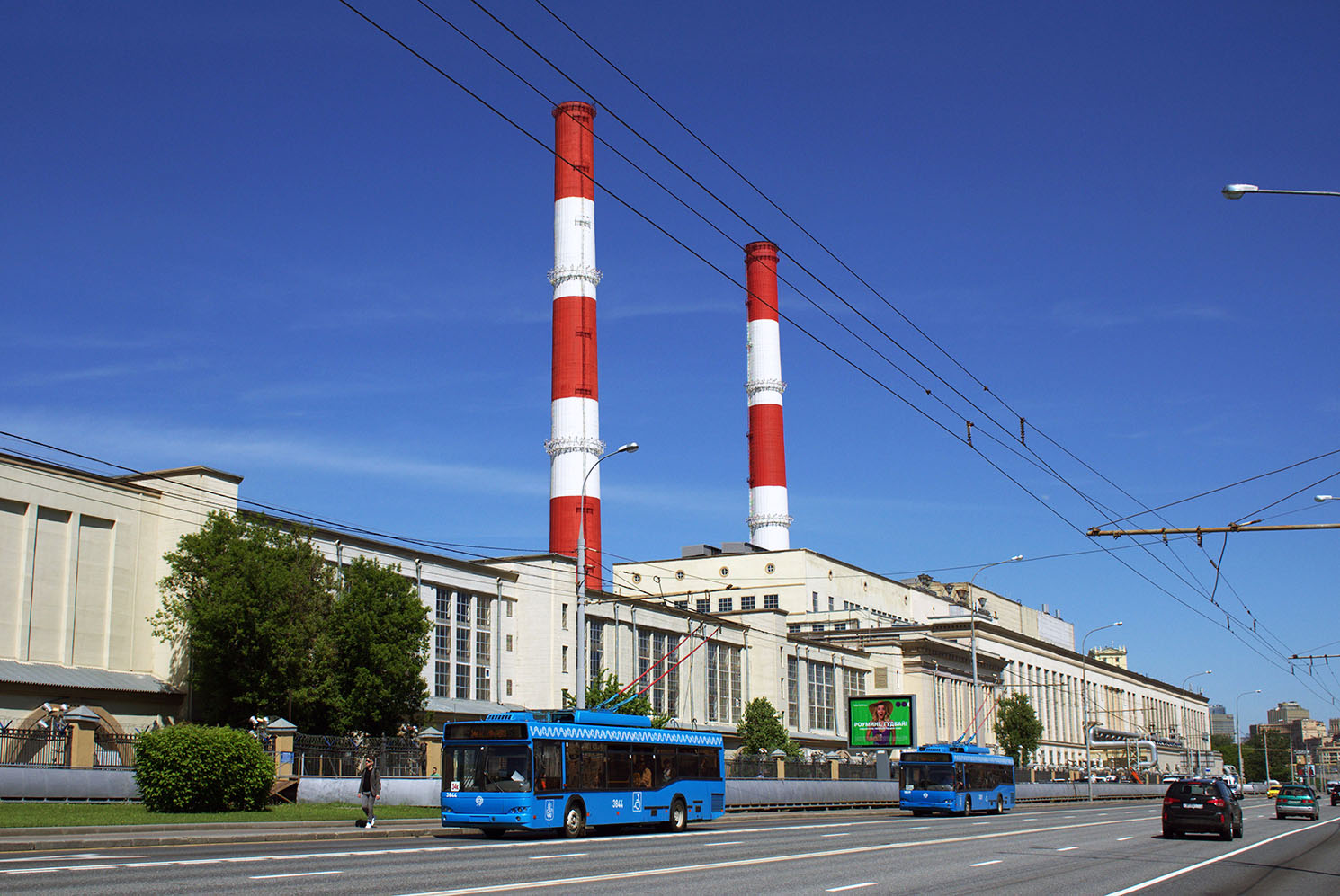 Москва, СВАРЗ-МАЗ-6235.00 № 3844; Москва — Троллейбусные линии: ЗАО