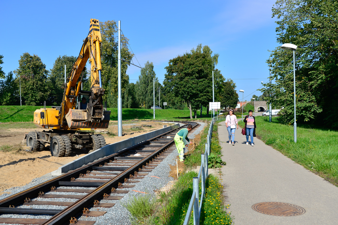 Daugavpils — Tramway Lines and Infrastructure