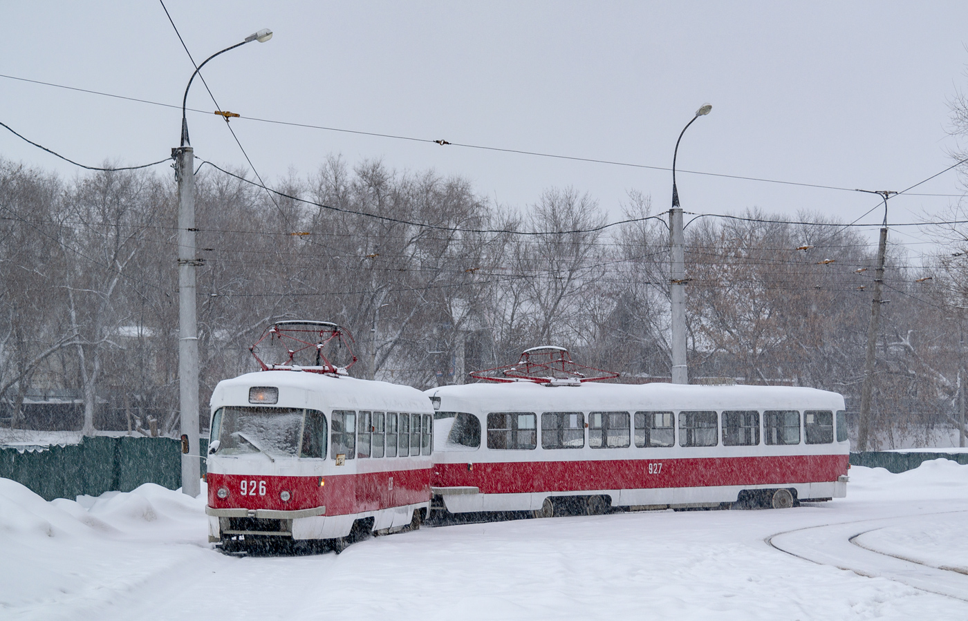 Самара, Tatra T3SU (двухдверная) № 926
