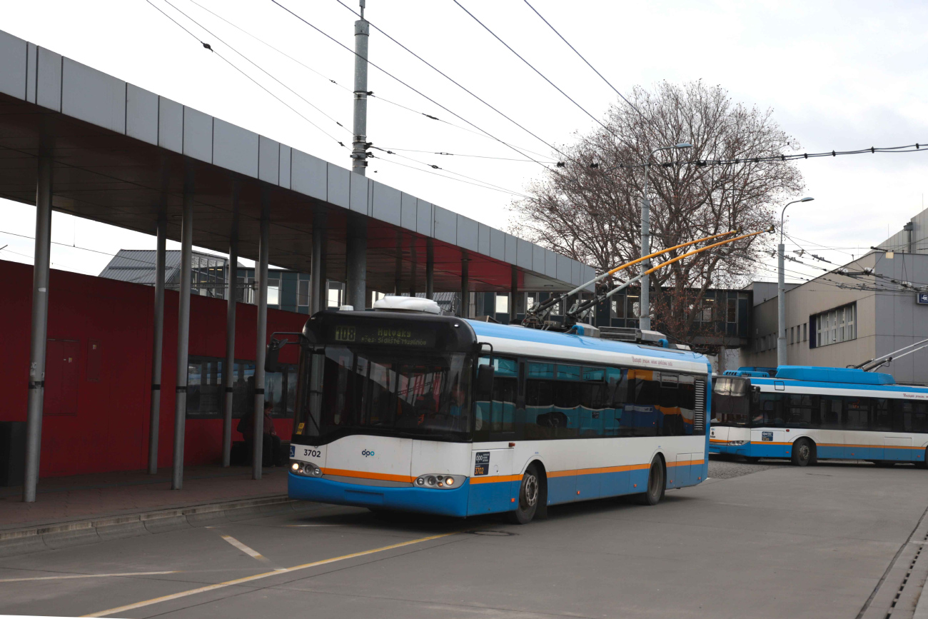 Острава, Solaris Trollino II 12 AC № 3702