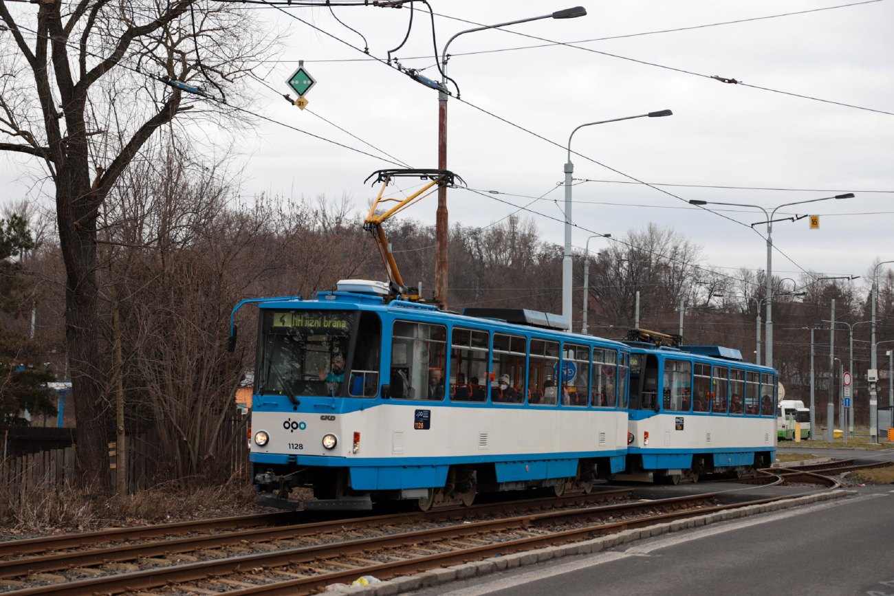 Ostrava, Tatra T6A5 nr. 1128