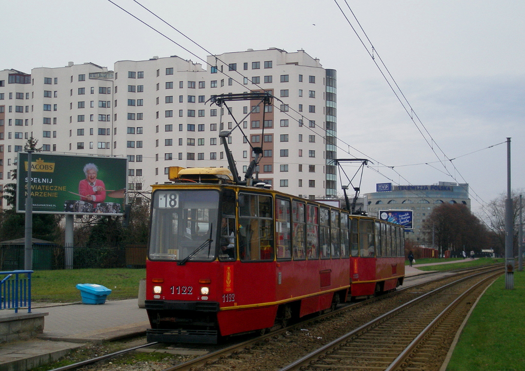 Варшава, Konstal 105Na № 1122