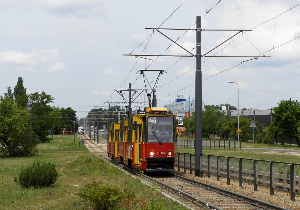 Варшава, Konstal 105Na № 1122