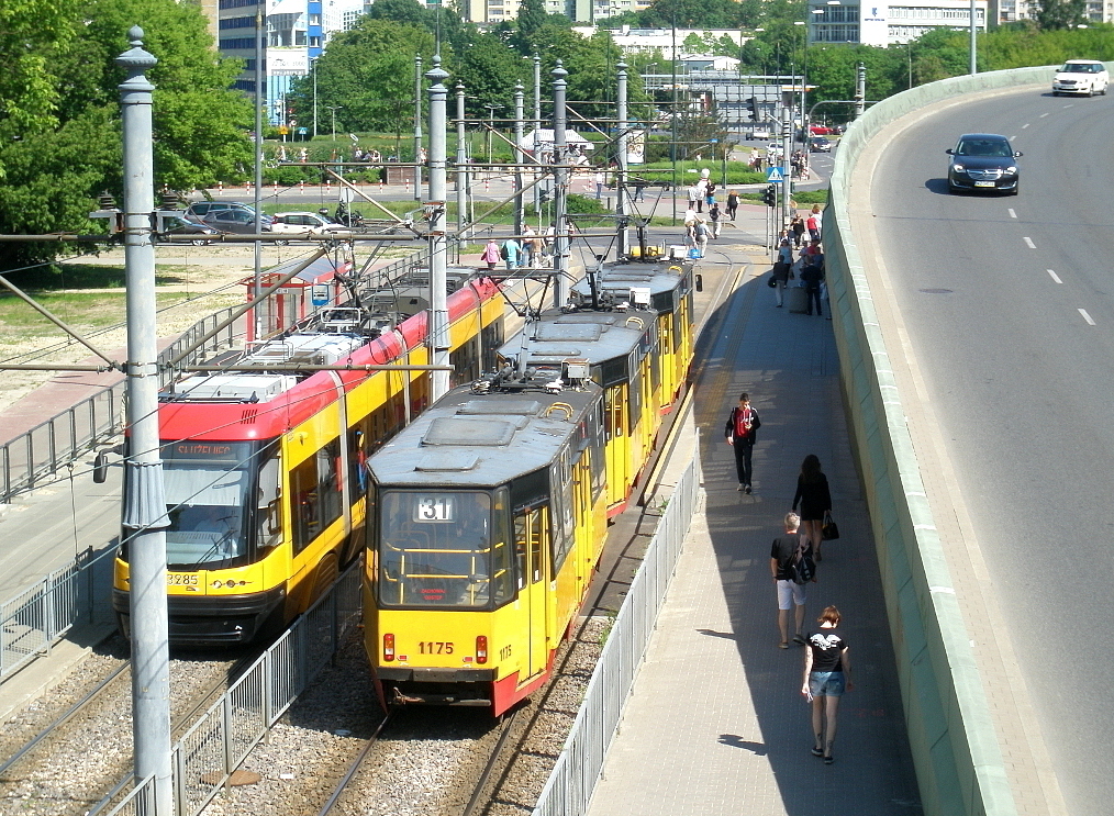 Варшава, Konstal 105Na № 1175