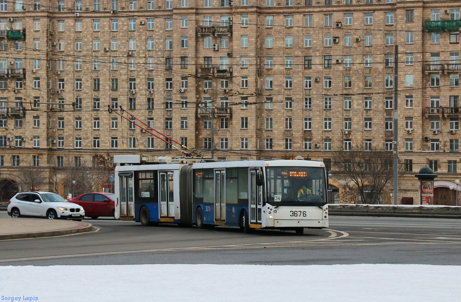 Москва, Тролза-6206.00 «Мегаполис» № 3676