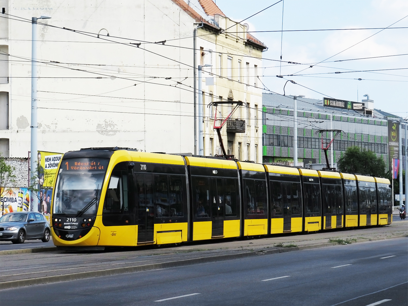 Будапешт, CAF Urbos 3 № 2110