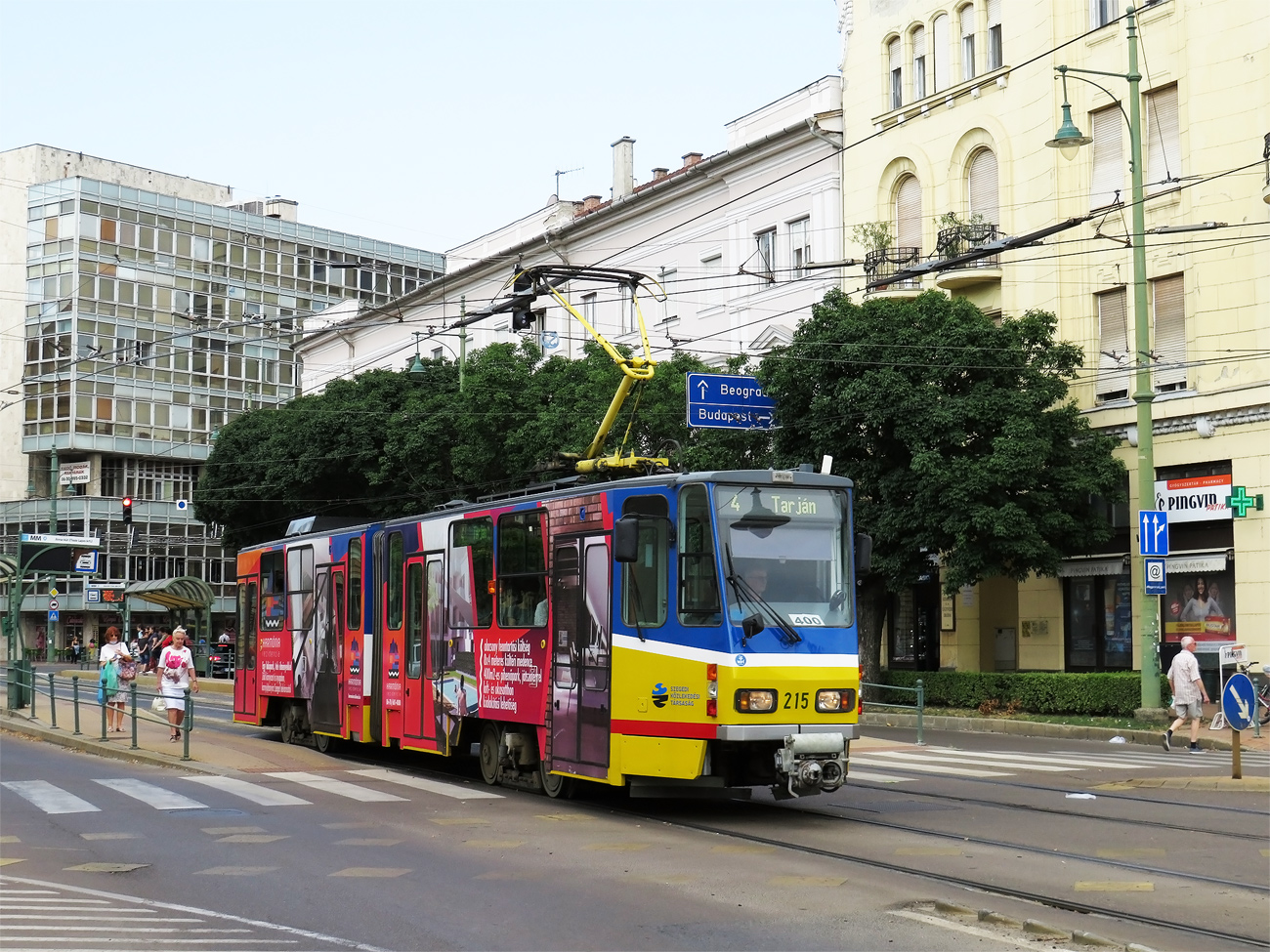 Сегед, Tatra KT4DM № 215