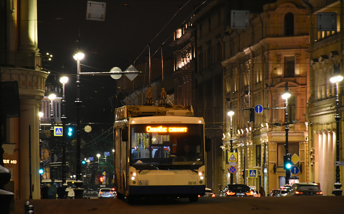 Санкт-Петербург, Тролза-5265.00 «Мегаполис» № 3510
