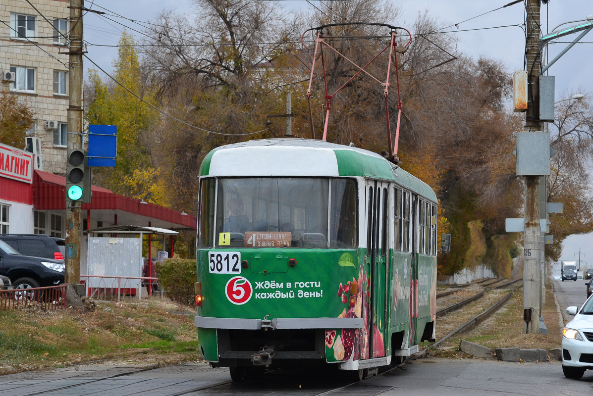 Volgograd, Tatra T3SU # 5812