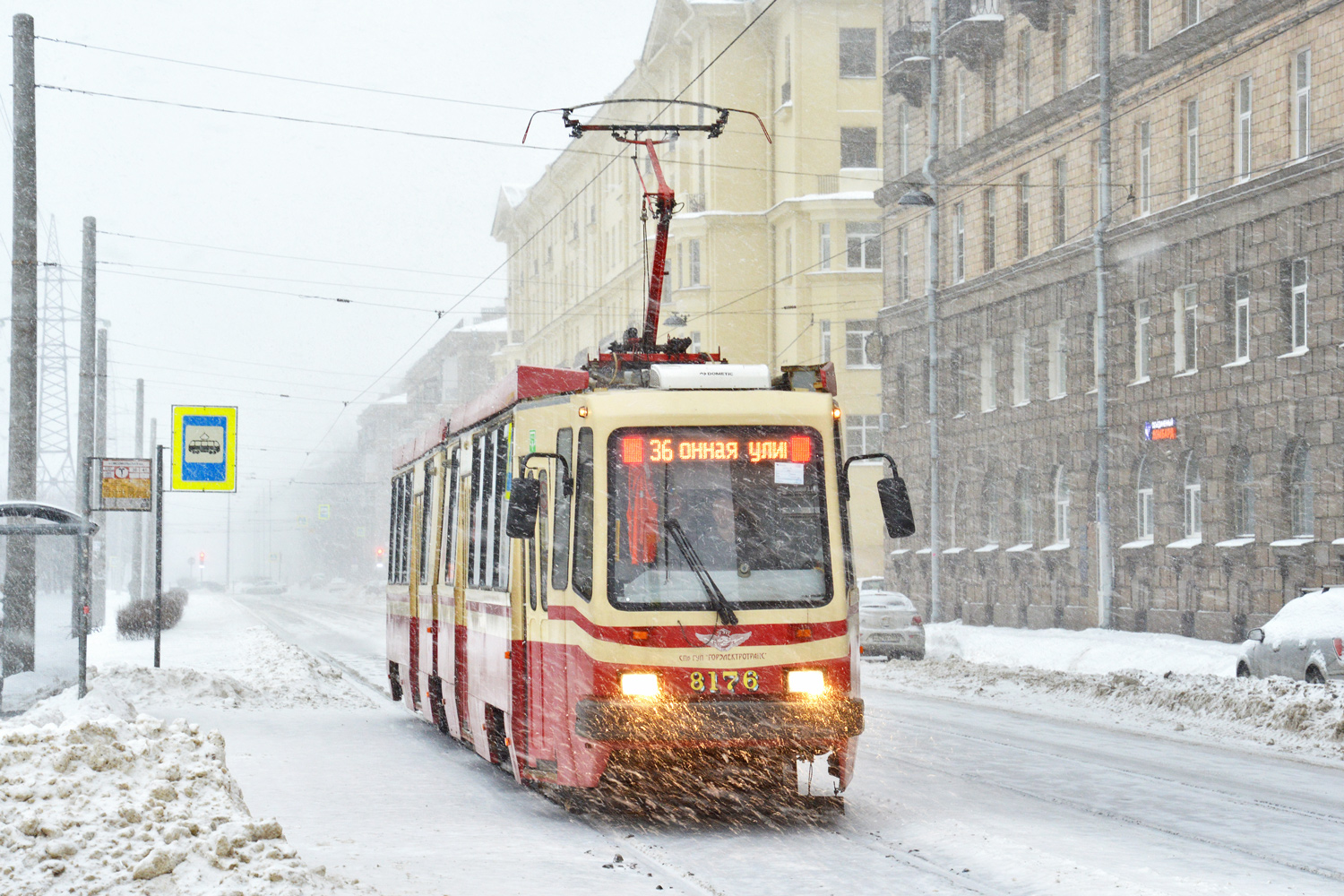 Saint-Petersburg, LVS-86M2 Br. 8176 Saint-Petersburg, LVS-86M2 Br. 8176