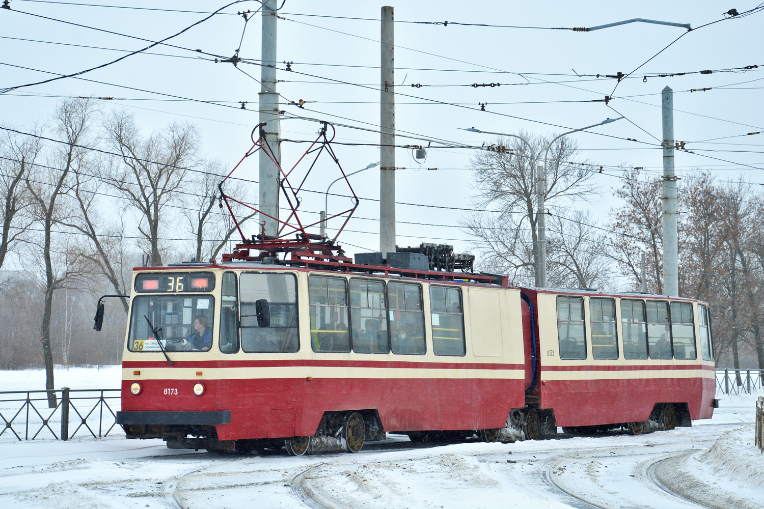 Санкт-Пецярбург, ЛВС-86К № 8173