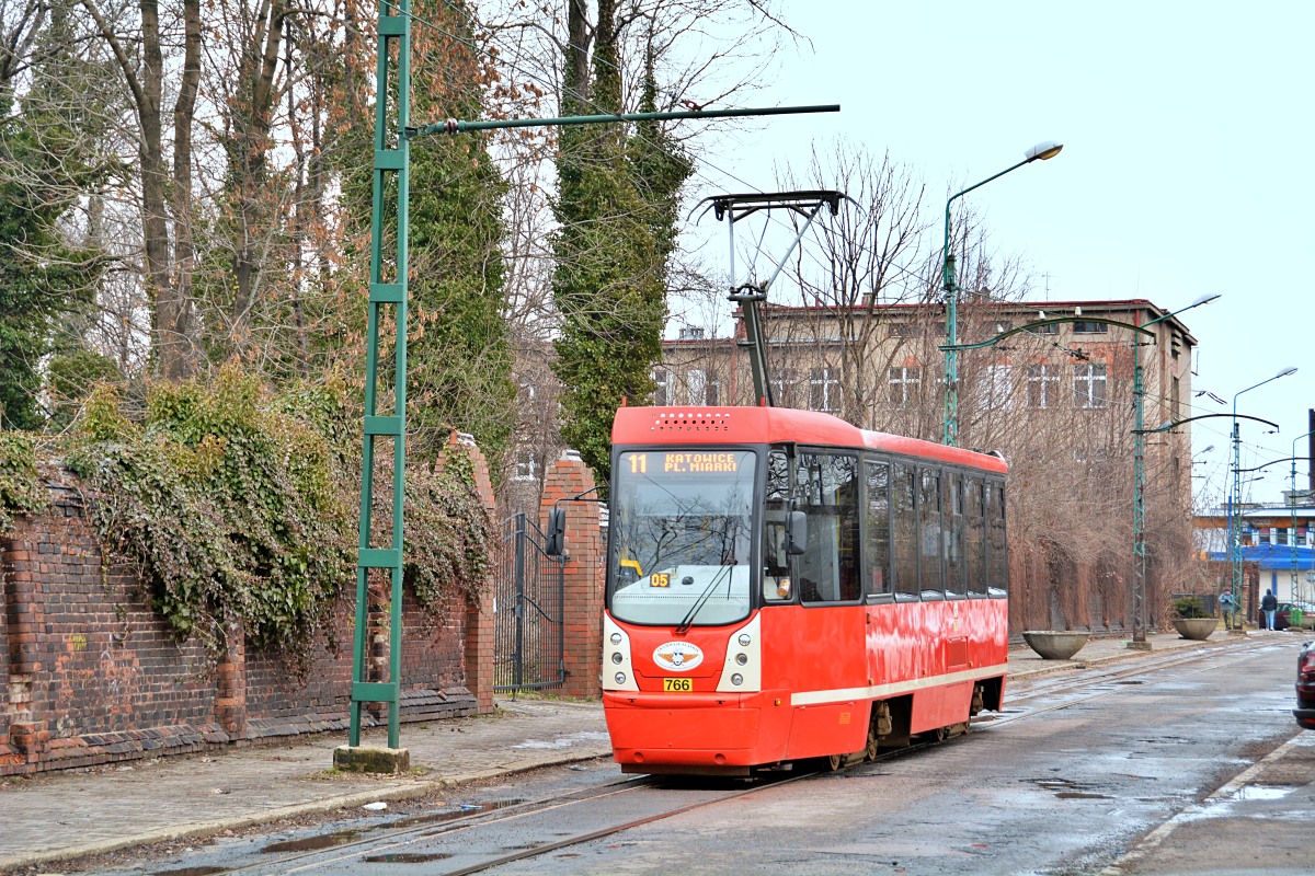 Верхнесилезская агломерация, Konstal 105N-2K № 766 Верхнесилезская агломерация, Konstal 105N-2K № 766