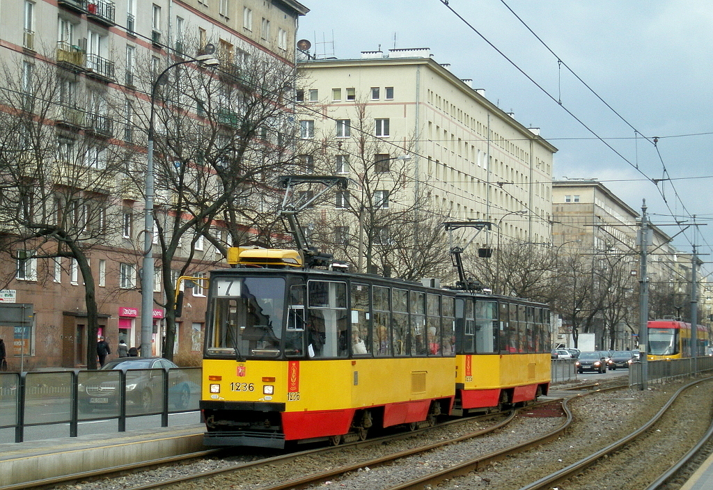 Варшава, Konstal 105Na № 1236