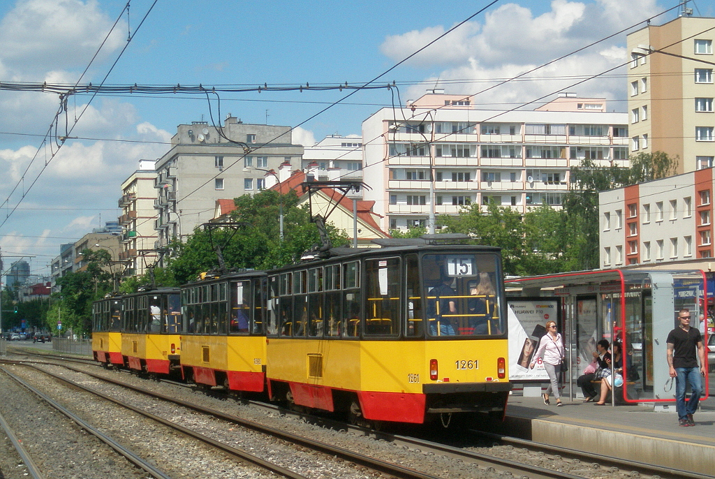 Варшава, Konstal 105Na № 1261