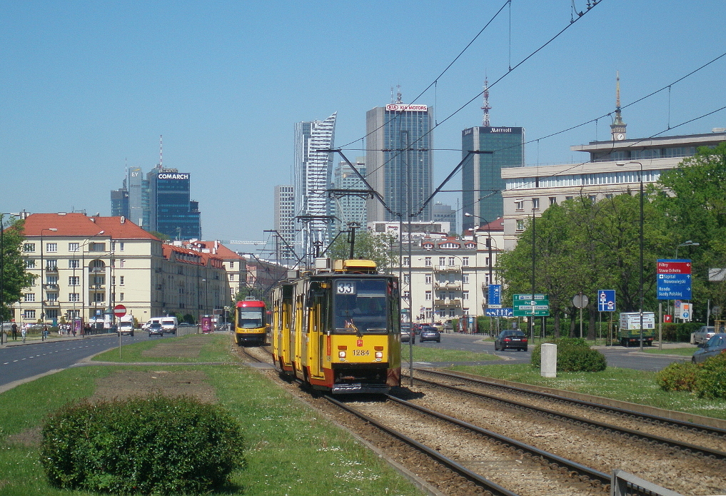 Warsaw, Konstal 105Na Br. 1284