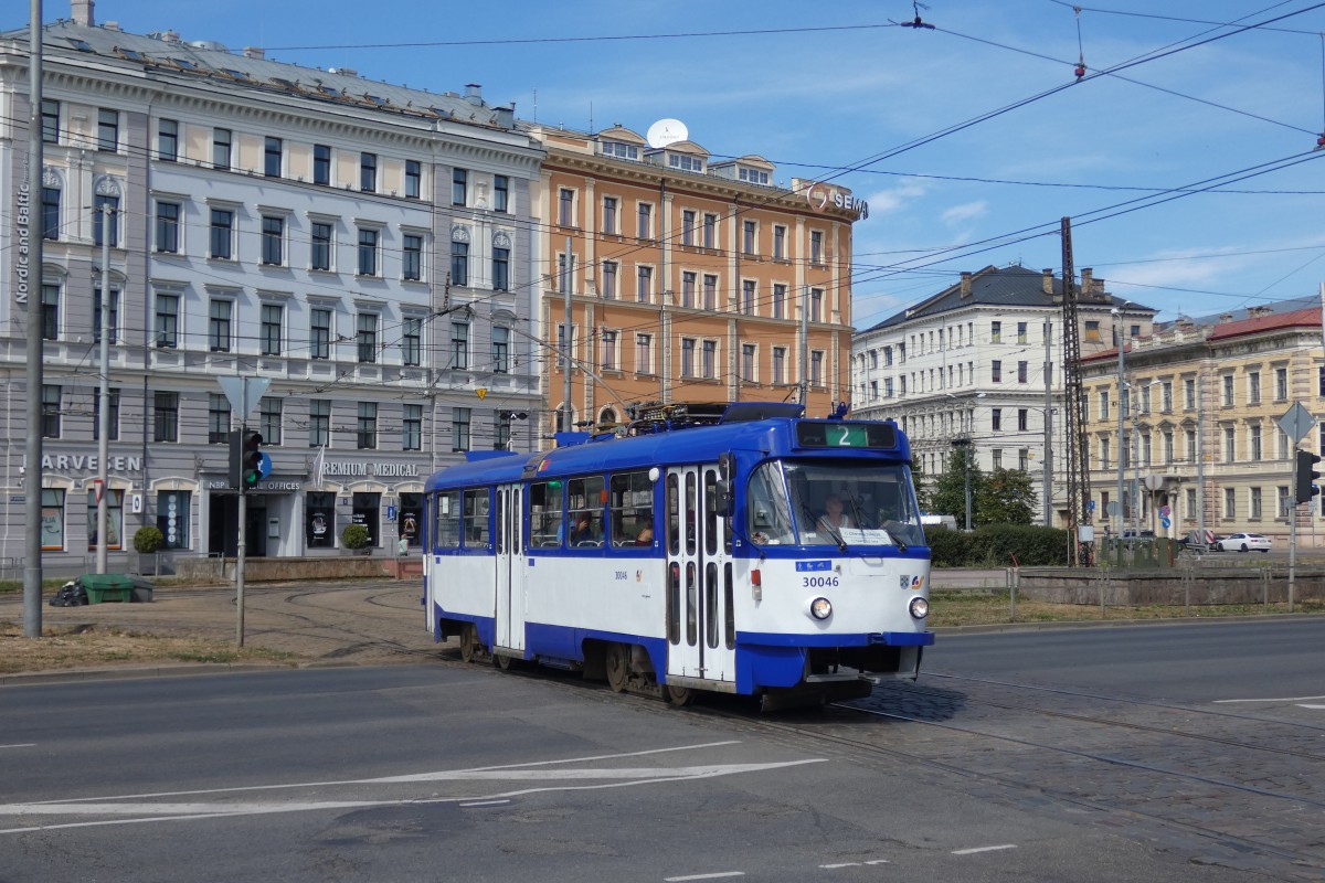 Рига, Tatra T3A № 30046